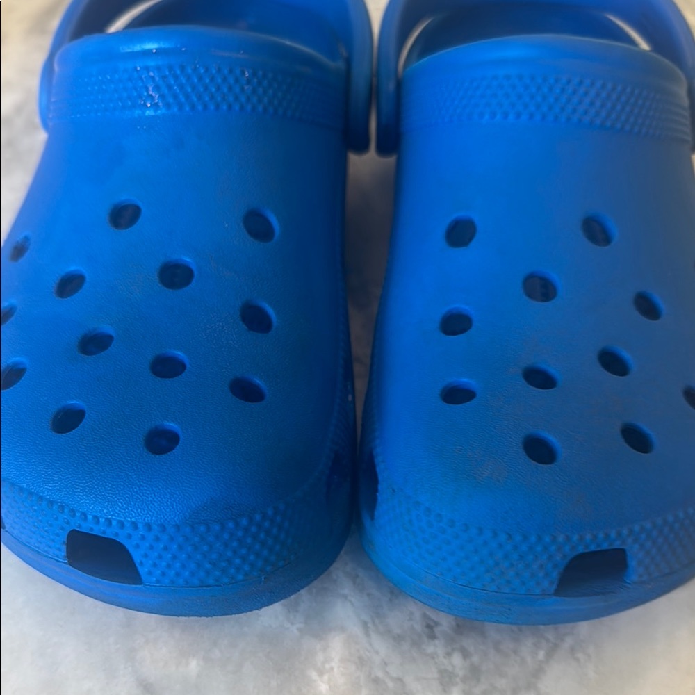 Blue Water Shoes with Ventilation and Textured Surface
